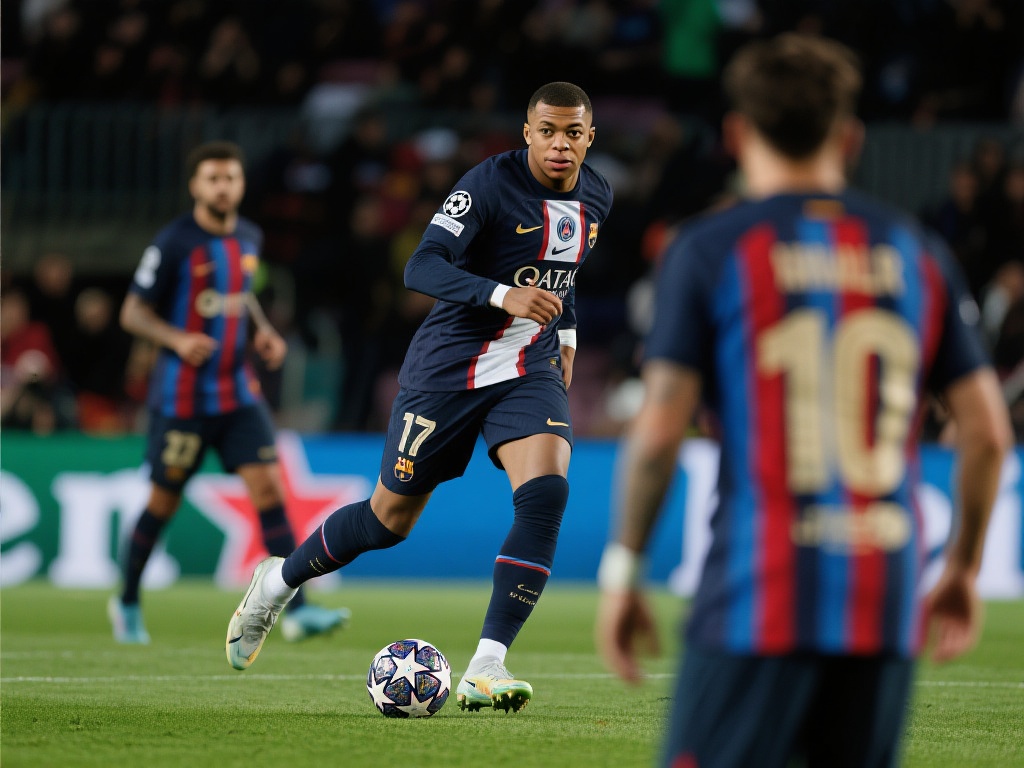 姆巴佩对阵巴萨7战轰8球,亚马尔6次交锋力压姆巴佩5胜 从数据上看,姆巴佩在面对巴萨时的个人表现